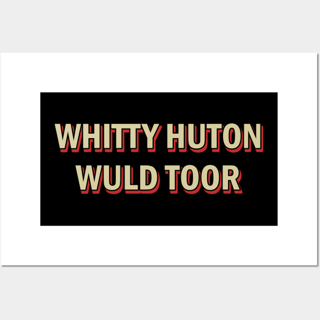 whitty huton wuld toor Wall Art by tioooo